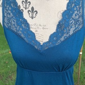 EXPRESS baby doll lace tank size M